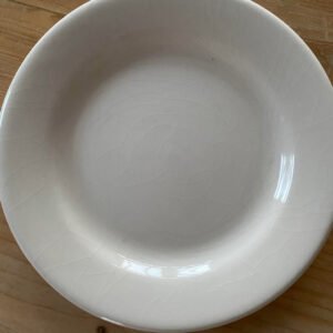 Gebaksbord creme 19,5 cm