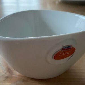 Soepkom wit driehoek