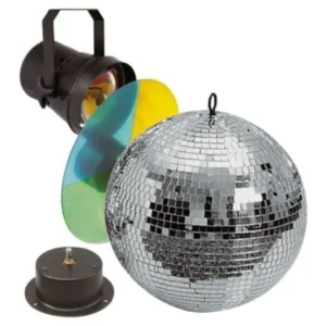 Spiegelbol + pinspot