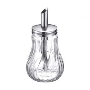 Suikerpot glas met strooier